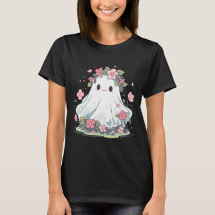 Halloween Ghost Flower Kostuum Vrouwen Meisjes Hal T-shirt