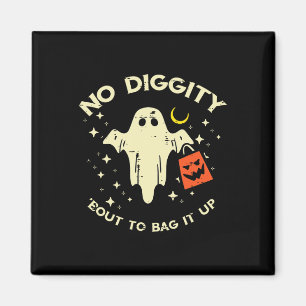 Halloween Ghost Geen Diggity Kostuum Jongens Meisj Magneet