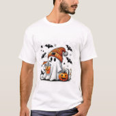 Halloween Ghost Genieten van Herfst VibesT-Shirt T-shirt (Voorkant)