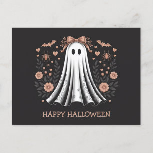 Halloween Ghost Girl Briefkaart