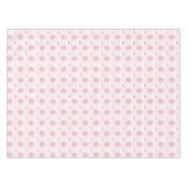 Halloween Ghost Girl & Pumpkin Verjaardag Roze Tafelkleed (Voorkant (Horizontaal))