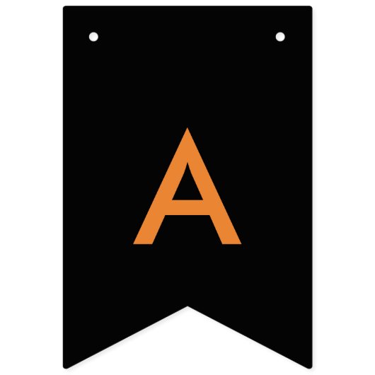 Halloween Ghost Girl Verjaardag Banner Bunting Fla (Derde vlag)