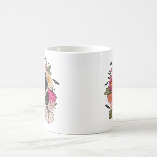 Halloween Ghost Girly Koffiemok (Center)