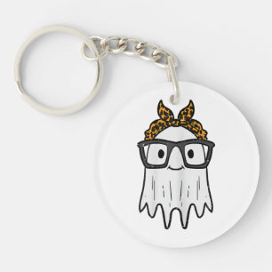 Halloween Ghost Glasses Schattige Sleutelhanger