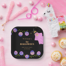 Halloween Ghost Gollum Zwart Baby shower Party