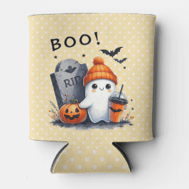 Halloween Ghost - Grafsteen, Jack O'lantern, Vleer Blikjeskoeler