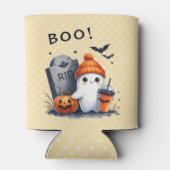 Halloween Ghost - Grafsteen, Jack O'lantern, Vleer Blikjeskoeler (Achterkant)