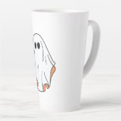 Halloween Ghost, Grappige Halloween, Halloween Par Latte Mok (Rechterhoek)
