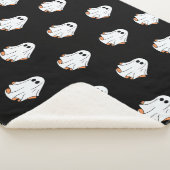 Halloween Ghost, Grappige Halloween, Halloween Par Sherpa Deken (3/4)