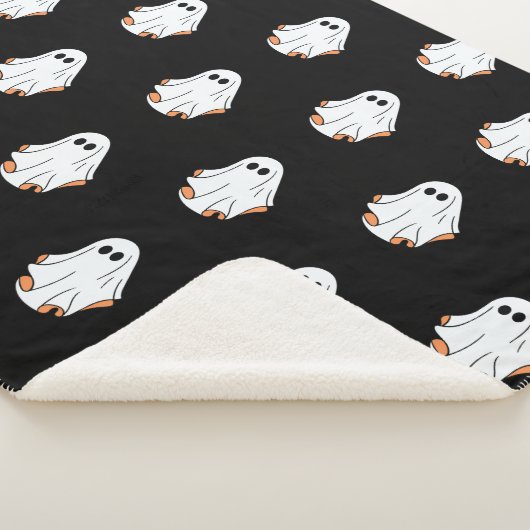 Halloween Ghost, Grappige Halloween, Halloween Par Sherpa Deken (3/4)
