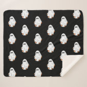 Halloween Ghost, Grappige Halloween, Halloween Par Sherpa Deken (Voorkant (horizontaal))