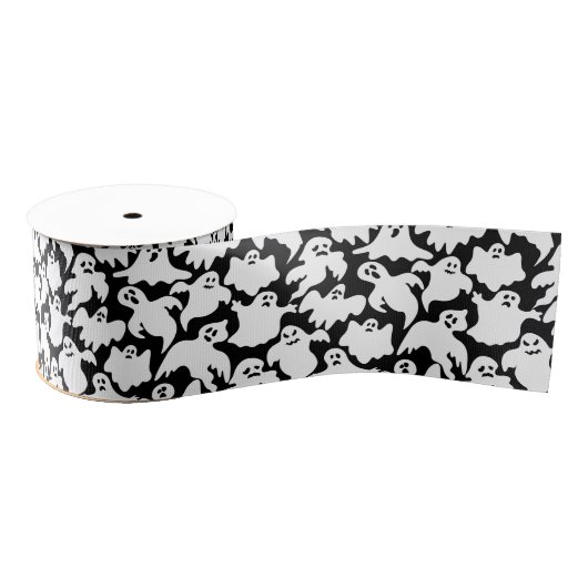 Halloween Ghost Grosgrain Ribbon Lint (Spoel)