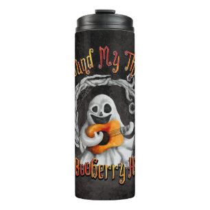 Halloween Ghost Guitar Booberry Hill Thermosbeker