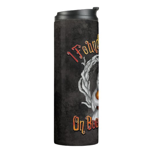 Halloween Ghost Guitar Booberry Hill Thermosbeker (Gedraaid links)