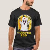 Halloween Ghost Helicopter Boo Zurse Nursing Manne T-shirt (Voorkant)