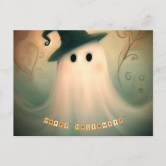 Halloween/Ghost/Herfst/Whimsical Briefkaart