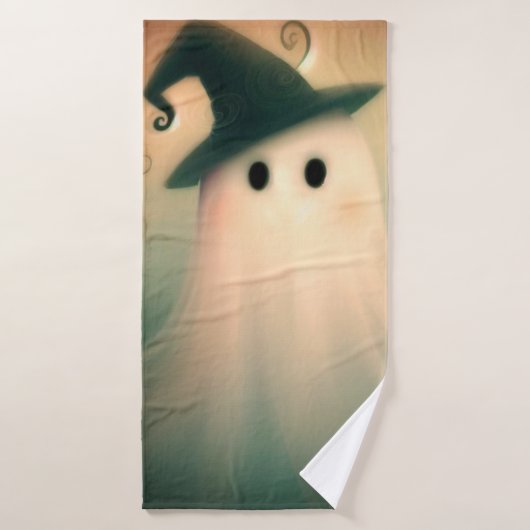 Halloween/Ghost/Herfst/Whimsical Ornament Badhanddoek (Badhanddoek)