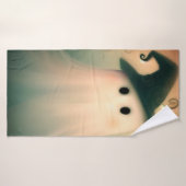 Halloween/Ghost/Herfst/Whimsical Ornament Badhanddoek (Badhanddoek)