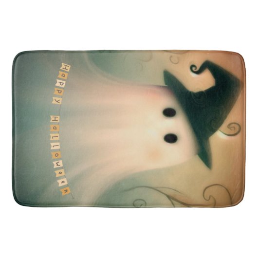 Halloween/Ghost/Herfst/Whimsical Ornament Badmat (Voorkant)