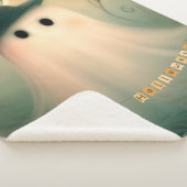 Halloween/Ghost/Herfst/Whimsical Ornament Sherpa Deken (3/4)