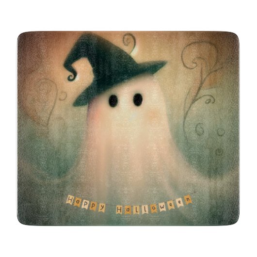 Halloween/Ghost/Herfst/Whimsical Ornament Snijplank (Voorkant)