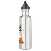 Halloween Ghost Highland Koe PNG Waterfles (Rechts)