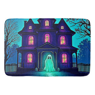 Halloween Ghost House ontwerp Badmat