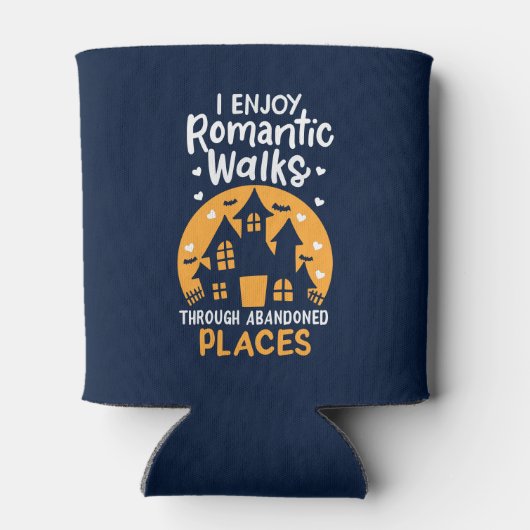 Halloween Ghost Hunter Paranormaal Onderzoeker Blikjeskoeler (Achterkant)