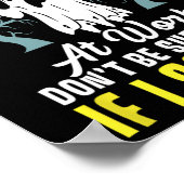 Halloween Ghost Hunter Werk Paranormaal Ghost Hunt Poster (Hoek)