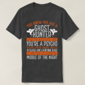 Halloween Ghost Hunting Camerca Funny Ghost Hunter T-shirt (Design voorkant)
