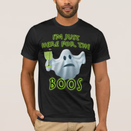 Halloween Ghost Ik ben hier voor de boeken T-shirt