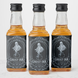 Halloween Ghost Ink Apothecary labels Likeurfles Etiket