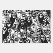 Halloween Ghost Inpakpapier Vel (Voorkant 3)
