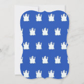 Halloween Ghost Invitation Kaart (Achterkant)