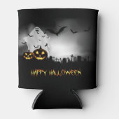 Halloween Ghost Jack-o-lantern en Bats Blikjeskoeler (Voorkant)
