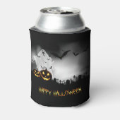 Halloween Ghost Jack-o-lantern en Bats Blikjeskoeler (Blikje Achterkant)