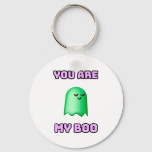 Halloween Ghost - Je bent mijn baas Sleutelhanger