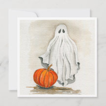 Halloween Ghost Kaart