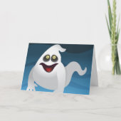 Halloween Ghost-kaart Kaart (Voorkant)