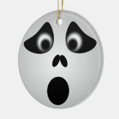 HALLOWEEN GHOST KERAMISCH ORNAMENT (Links)