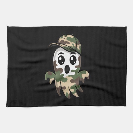 Halloween Ghost Kids Theedoek (Horizontaal)