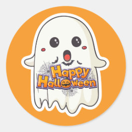 Halloween Ghost Kiss-Cut Stickers