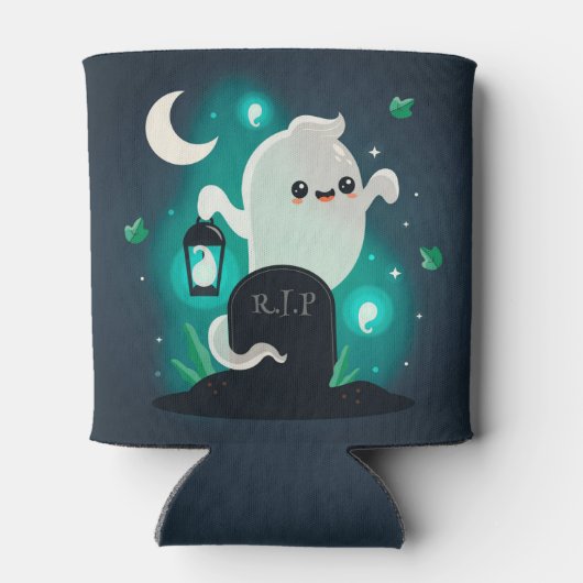 Halloween Ghost Koelbox Blikjeskoeler (Achterkant)