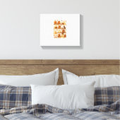 Halloween Ghost Lezen Boeken Lover Canvas Afdruk (Insitu (Slaapkamer))