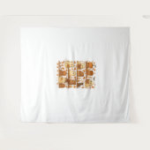 Halloween Ghost Lezen Boeken Lover Wandkleed (Voorkant (horizontaal))