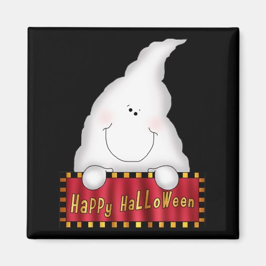 Halloween Ghost Magnet (Voorkant)