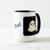 Halloween Ghost met Boo! Mok (Voorkant rechts)