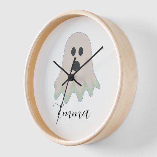 Halloween Ghost met naam (Hoek)