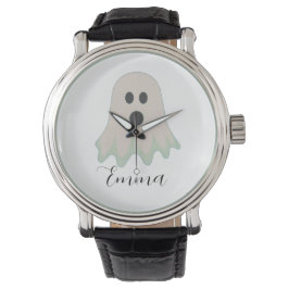 Halloween Ghost met naam Horloge