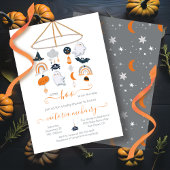 Halloween Ghost Mobile Baby shower Uitnodiging